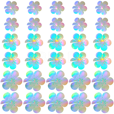 Laser Self-Adhesive 3D PVC Wall Stickers DIY-WH0013-69-1