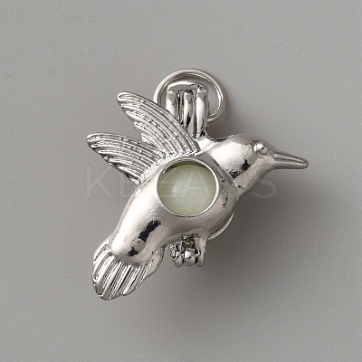 Alloy Bead Cage Pendants FIND-WH0173-218B-1