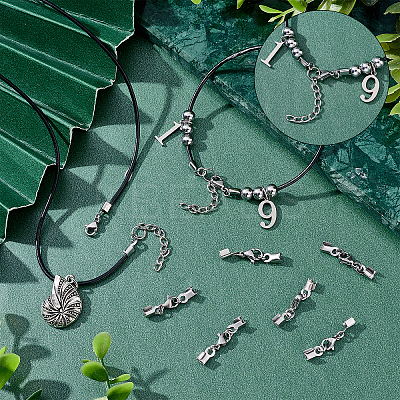 30 Sets 304 Stainless Steel Lobster Claw Clasps STAS-UN0037-35-1