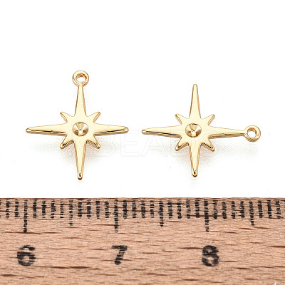 Brass Pendant Cabochon Settings KK-ZX025-81G-1