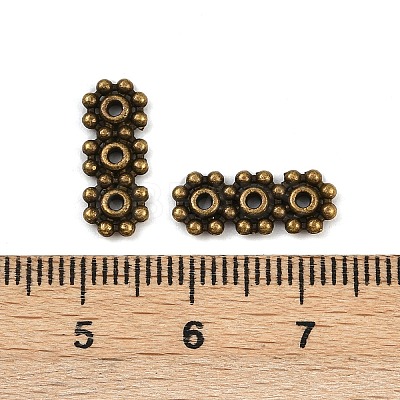 Tibetan Style Alloy Spacer Bars K08SM071-1