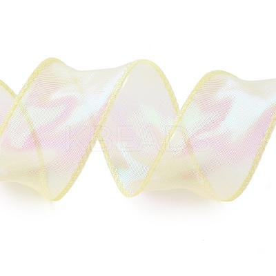Fishtail Yarn Iridescent Ribbon for Bowknot Making OCOR-B004-02A-04-1