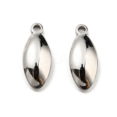 Non-Tarnish 304 Stainless Steel Charms STAS-R124-06P-1