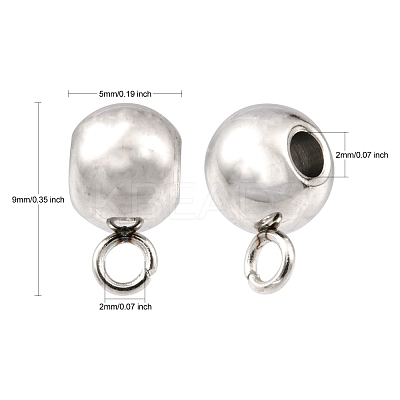 Tarnish Resistant 304 Stainless Steel Tube Bails STAS-G130-25P-1
