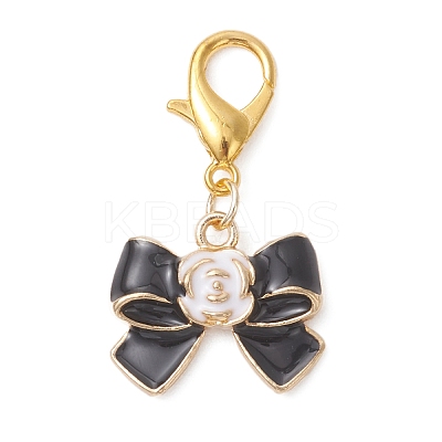 Alloy Enamel Pendant Decorations HJEW-JM04652-1