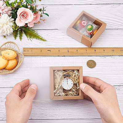 Kraft Paper Jewelry Boxes LS-CON-WH0068-65A-1