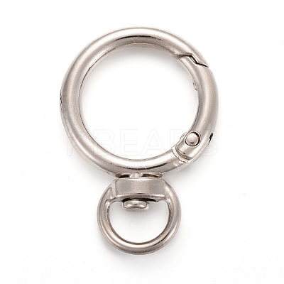 Alloy Swivel Clasps KEYC-H109-01-1