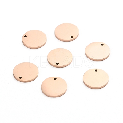 Ion Plating(IP) 304 Stainless Steel Charms STAS-I141-03A-RG-1