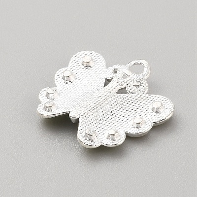 Alloy Enamel Pendants FIND-WH0417-27C-1