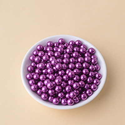 ABS Plastic Imitation Pearl Beads KY-WH0046-169C-02-1