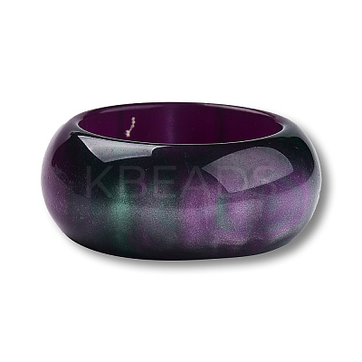 Resin Wide Chunky Finger Ring for Women RJEW-N041-01-C02-1
