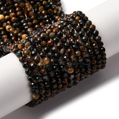 Natural Tiger Eye Bead Strands G-L629-B02-3mm-1