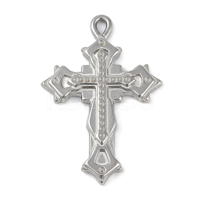 Non-Tarnish 304 Stainless Steel Pendants STAS-Q328-01P-02-1