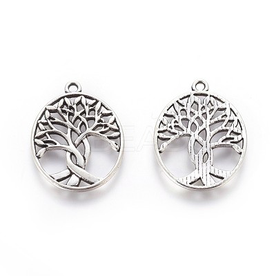 Tibetan Style Zinc Alloy Pendants X-PALLOY-P178-03AS-1