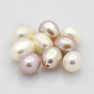 Natural Cultured Freshwater Pearl Beads PEAR-M007-M-1