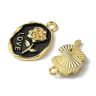 12Pcs 6 Styles Alloy Enamel Pendants FIND-FS0002-05-1