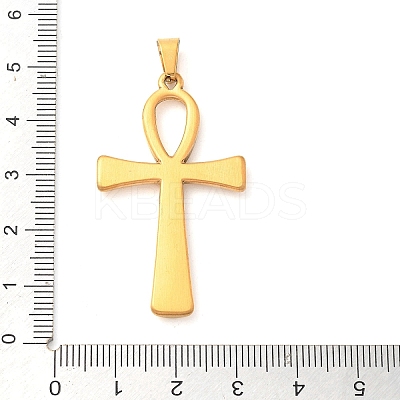 Ion Plating(IP) 304 Stainless Steel Pendants STAS-L216-41G-02-1