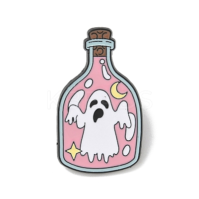 Hallowmas Ghost Enamel Lapel Pin Backs LS-JEWB-K018-33B-EB-1