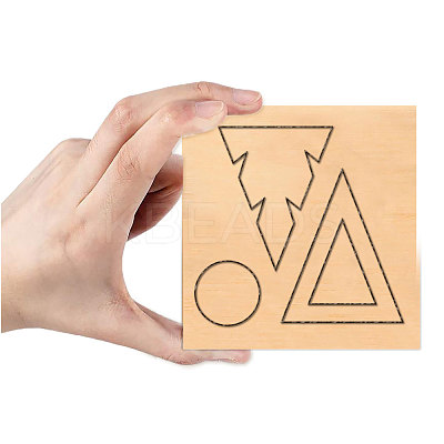 Wood Cutting Dies DIY-WH0169-21-1
