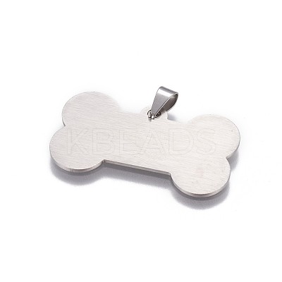 Tarnish Resistant 304 Stainless Steel Pendants STAS-F200-01P-1