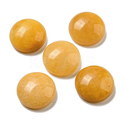 Natural Yellow Aventurine Cabochons G-C115-02A-43-1