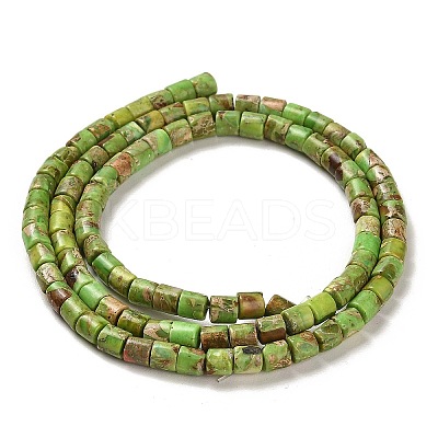 Synthetic Regalite/Imperial Jasper/Sea Sediment Jasper Beads Strands G-F765-E05-01-1