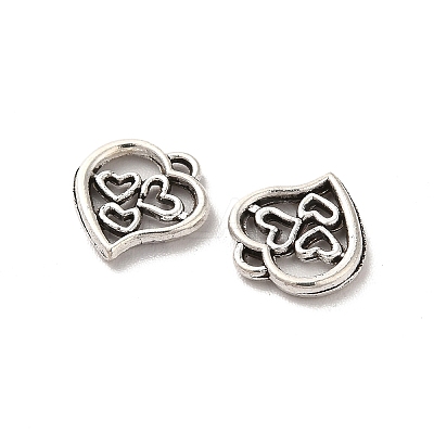 Tibetan Style Alloy Charms TIBE-B001-58AS-1