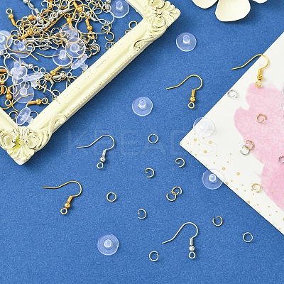 60Pcs Brass Earring Hooks DIY-FS0007-61-1
