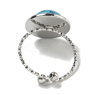 304 Stainless Steel Open Cuff Rings RJEW-C079-11P-1