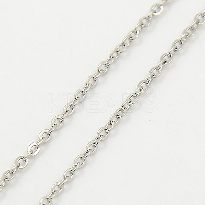 Tarnish Resistant 304 Stainless Steel Necklaces LS-STAS-D022-01-1