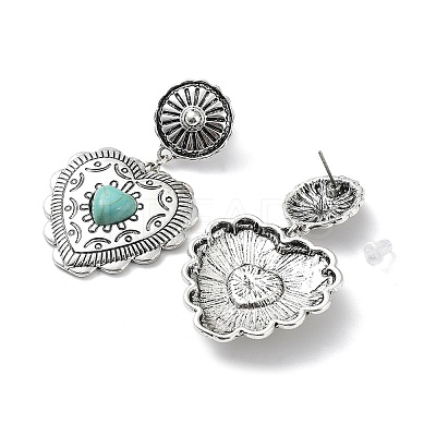 Valentine's Day Heart Jewelry for Women LS-EJEW-K262-01A-AS-1