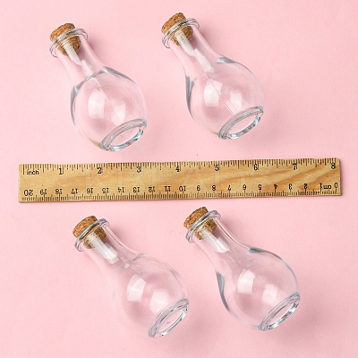 Star Heart PVC Plastic Paillette/Sequins Beads Wish Bottle DIY Making Kits DIY-FS0007-59-1
