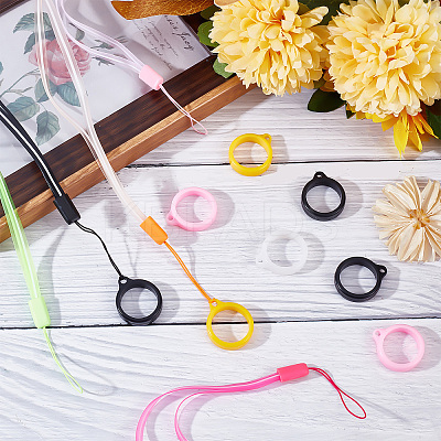Portable Electronic Cigarette Necklace Lanyard AJEW-GF0006-22-1