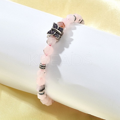 Brass Beaded Bracelets BJEW-Z094-03B-1