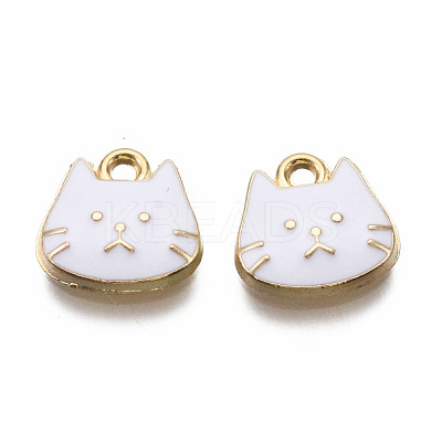 Alloy Enamel Charms ENAM-T011-95A-NR-1