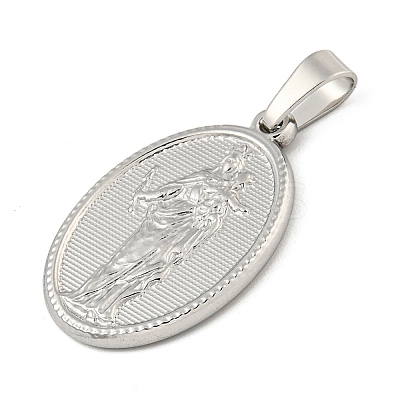 Non-Tarnish 304 Stainless Steel Pendants STAS-B071-02A-26P-1