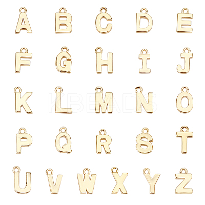 Brass Charms KK-PH0001-51G-1