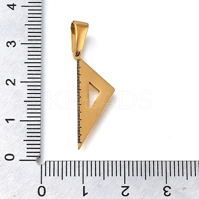 Ion Plating(IP) 304 Stainless Steel Pendants STAS-Z113-24G-1