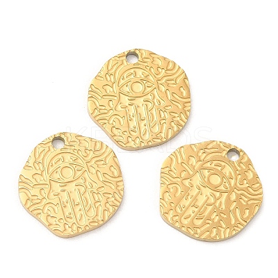 Ion Plating(IP) 316L Surgical Stainless Steel Charms STAS-D078-17G-1
