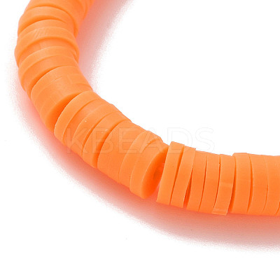 3Pcs 3 Styles Polymer Clay Heishi Surfer Stretch Bracelets Set BJEW-TA00264-1