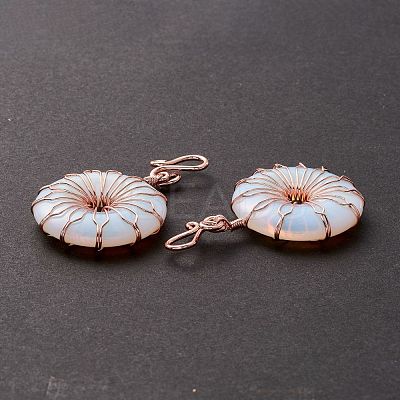 Natural & Synthetic Gemstone Big Pendants G-P459-01G-1