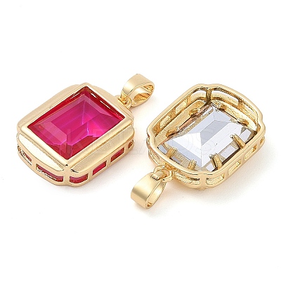 Rack Plating Brass Pendants KK-I710-06-1