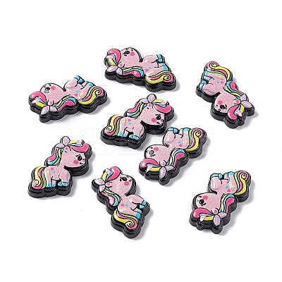 Opaque Resin Cabochons LS-RESI-C027-04C-1
