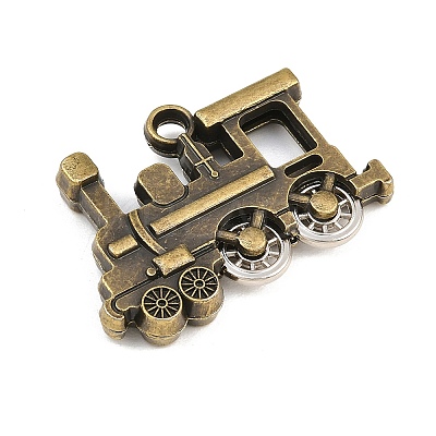 Tibetan Style Alloy Pendants AL-CBA2376-17AB-1