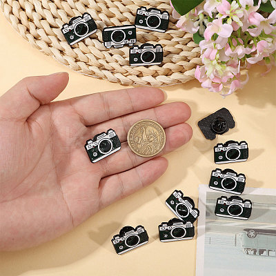 20Pcs Camara Enamel Pins JEWB-CA0001-86-1