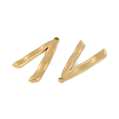 Ion Plating(IP) 304 Stainless Steel Pendants STAS-C106-01G-1
