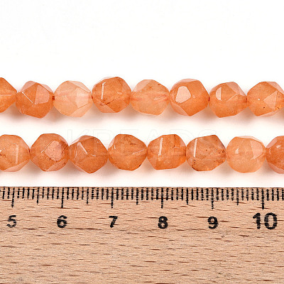 Dyed Natural White Jade Beads Strands G-T139-8mm-46R-1