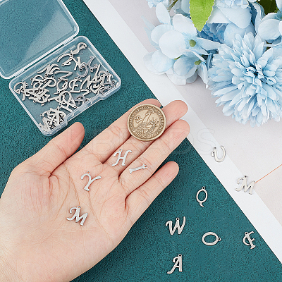 2 Sets 201 Stainless Steel Charms STAS-UN0054-60-1