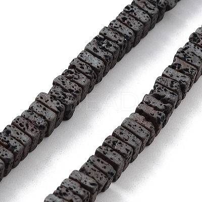 Natural Lava Rock Beads Strands G-H303-C16-1