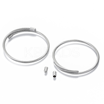Alloy Cuff Bangles Making PALLOY-N158-035P-1